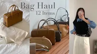 haul.가방하울👜 매일들고 다니는 데일리백 추천 12가지🧡 내돈내산 5-30만원 미니백부터 보부상백ㅣ(투티에,르메메,로케백,아카이브앱크,플로르,파인드카푸어,낫띵리튼) 가방추천✨