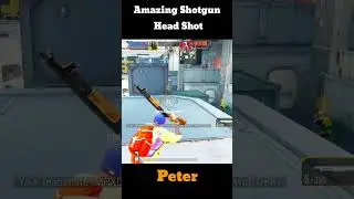 unbelievable shotgun headshot Total Head Connect || #shorts
