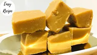 How to Make Caramel Fudge Recipe at Home *EASY RECIPE* | Cook with Bir | RUSSIAN FUDGE RECIPE