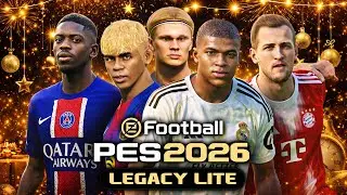 PES 2026 LEGACY LITE | Option File PES 2021 actualizado || Tutorial PS4 - PS5 - PC
