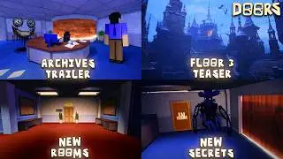 BIG NEWS For DOORS!!! | Doors Update News: The Archives Trailer, Floor 3 Teaser, April Fools 