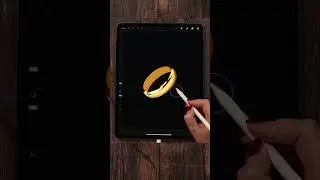 How to Draw a Gold Ring in 