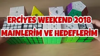 Erciyes Weekend 2018 Mainlerim ve Hedeflerim