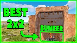 The BEST 2x2 Bunker Base Design in RUST NEW - (underground bunker) 2022