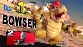 PSW #43 - Cursed (Wolf) vs Sandblast (Bowser) - Winner's Round 1