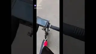 По городу на своём самокате 🛴 💜 #москва #прекрасно