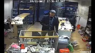 What would you do if you were confronted by this violent armed robber?