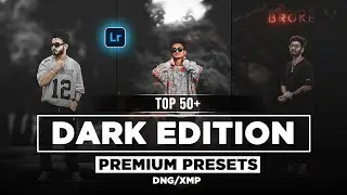 Top Moody Dark Edition DNG/XMP Lightroom Mobile Presets | Lightroom Xmp Presets | Lightroom Presets
