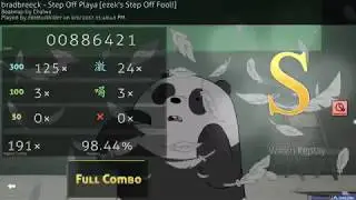 Osu! Step Off Playa [ezek's Step Off Fool!] +DT Full Combo