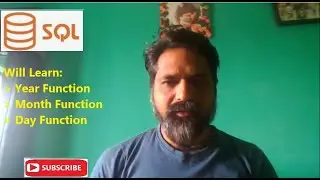 Day 13: Year, Month, Day Function in Date Data Type