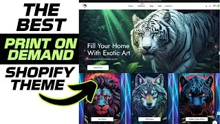 The Best Shopify Theme For Print on Demand Shopify Stores