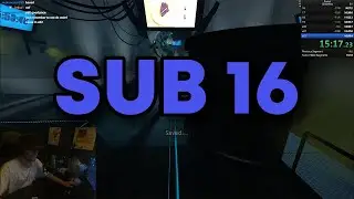 SUB 16 - 15:55 - Portal Glitchless Speedrun