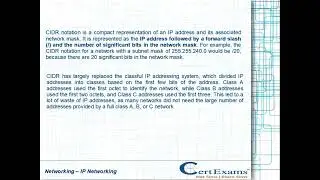 What is CIDR?