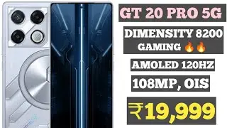 Infinix GT 20 Pro 5G - Official Launch Date India, Price & Specs | D8200, 108MP, AMOLED 120HZ |
