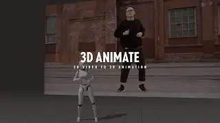3D Animate Test - MOCAP - Deep Motion