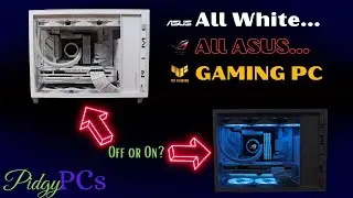 Building a $2500 All White ASUS Gaming PC!!!!