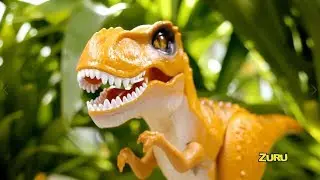 NEW from ZURU Robo Alive! | Robotic Attacking T-Rex | Toy Moves Like a Real Dinosaur!