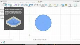 Fusion 360 Extrude Command Trick 🔥 Easy 3D Design TutorialLearn Extrude Command in Fusion 360