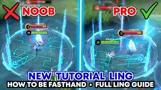TUTORIAL LING 2023 HOW TO EASY TAKE ALL SWORD & FULL LING GUIDE🔥Secret Settings For Ling MLBB