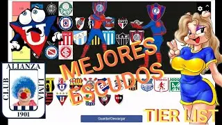 MEJORES ESCUDOS DE CLUBES DE FUTBOL LATAM - TIER LIST