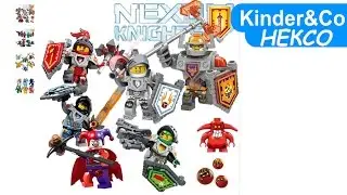Лего Нексо Найтс 6 минифигурок Nexo Knight [LEGO обзор]