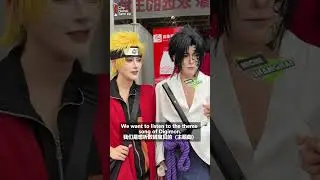 Shanghai's Fuxing Island transformes into an anime world