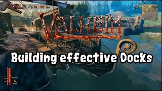 Valheim Tutorial: Building Effective Docks- Keeping boats safe(updated)