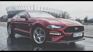 Ford Mustang GT 5.0 V8 Stock Exhaust sound / brzmienie + start | 2018 [PL]