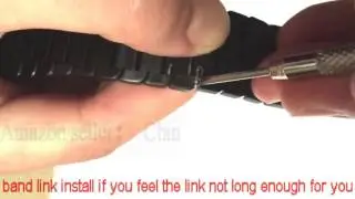 Amazon seller：Cbin iwatch band link remove