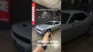 Dodge challenger in indian || price and exhaust sound