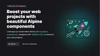 Pinemix: 100 % Free & Ready-to-Use Alpine Components with Tailwind CSS