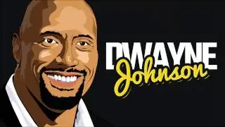 Photoshop Vector Art of Dwayne Johnson