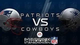Cowboys Vs Patriots - Madden 20 Franchise Mode Gameplay