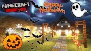 My Minecraft Hardcore World but Spooky (Happy Halloween)
