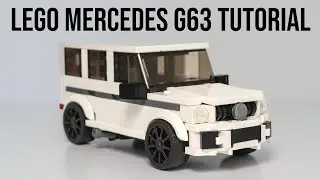 LEGO Mercedes G63 AMG G Wagon Moc Tutorial