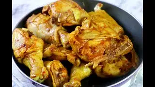 Best Way to Season Spicy Chicken Legs before Frying & Grilling |Nigeria style| Using Dry Ingredients
