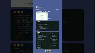 Simple Responsive Navigation Bar Using HTML and CSS Only 