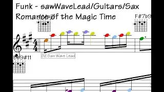 🔷Musicality Unleashed: Mind-Blowing Funk Guitar and Saw Wave Lead Flows - Romance of the Magic Time