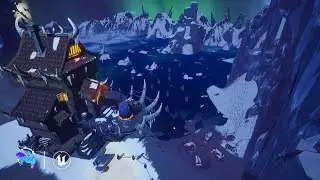 Stylized Ice Dragon Village / Unreal Engine 5