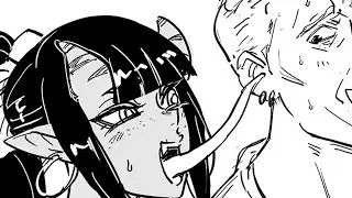 Linus Gets His Ear Sucked By A Succubus | comic by baalbuddy