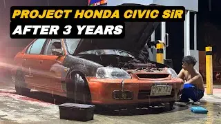 HONDA CIVIC SiR REBUILD: First Drive After 3 Years