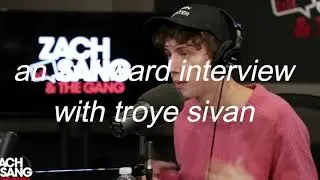 troye sivan LOSES IT in this interview (NOT CLICKBAIT)