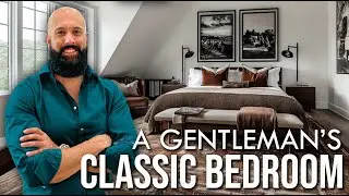 We Created a Classic Gentleman’s Bedroom