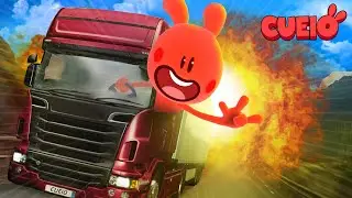 CUEIO CAMINHONEIRO NO TRUCK SIMULATOR !!! Gameplay Cartoon Character VTuber