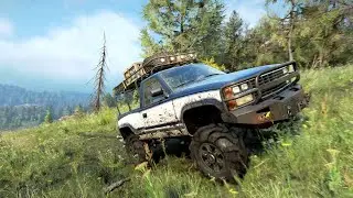 Exploring Drowned Lands | Chevrolet CK1500 | SnowRunner