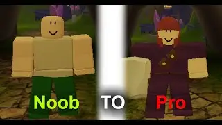 Noob to PRO Gameplay #1 | ROBLOX [Dungeon Quest] (Psycho Foxy Gaming)