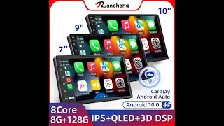 Review Ruancheng 2 Din Android 7 9 10 Inch Car Multimedia Video Player 2022