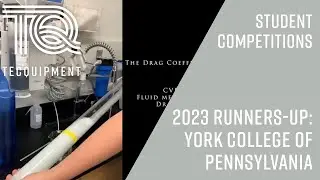 TecQuipment's 2023 Student Competition Runners-up from York College of Pennsylvania.