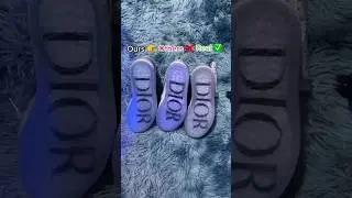 Real ✅ Vs Fake ❌ Dior Jordan 1 