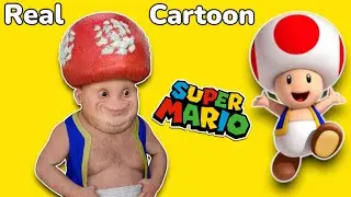 Super Mario Bros Characters in real life 💥